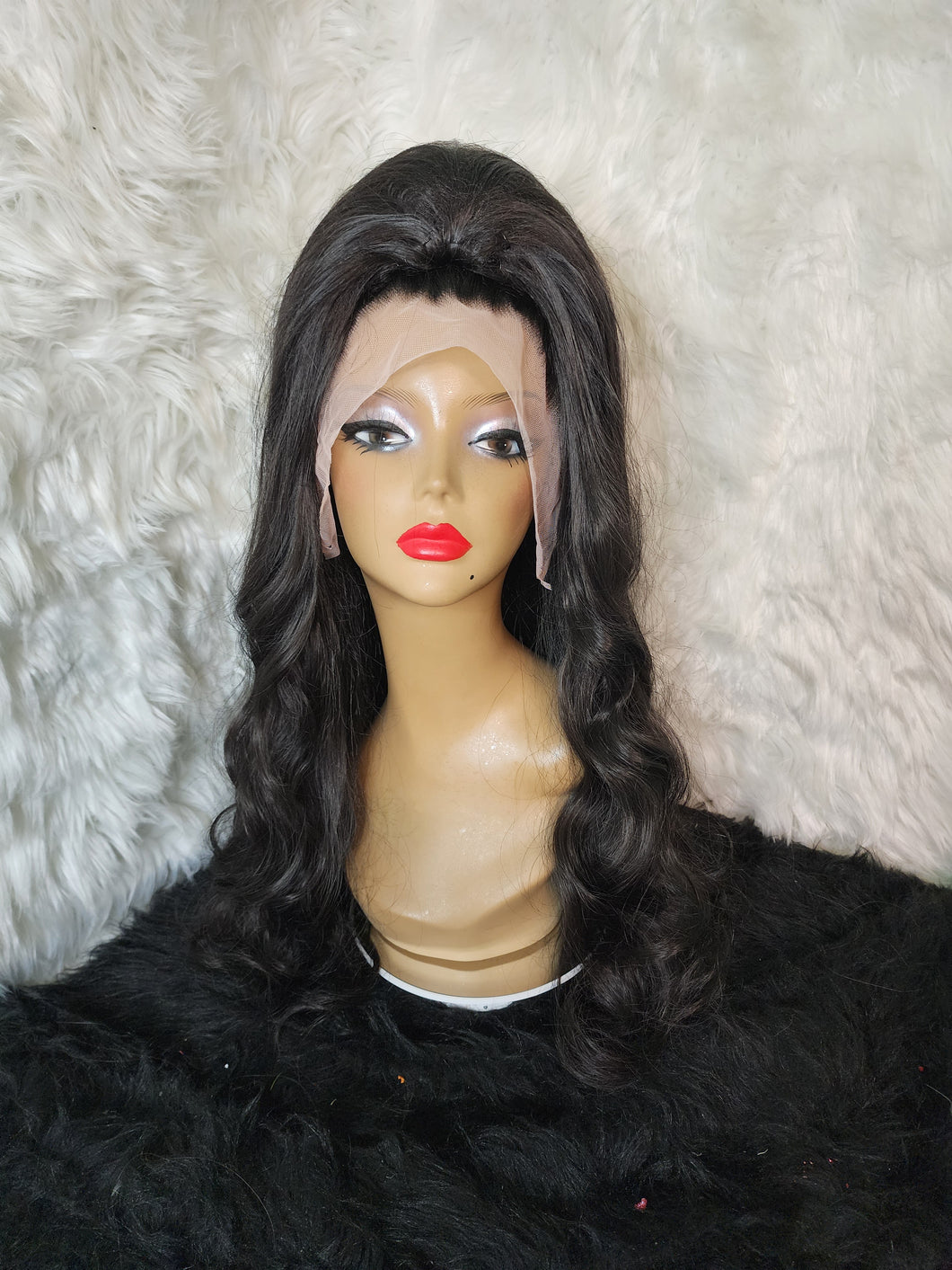 Priscilla inspired double stacked wig