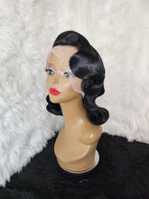 Load image into Gallery viewer, Black styled wig
